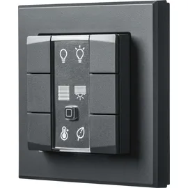 eQ-3 Homematic IP Wandtaster 6-fach anthrazit,