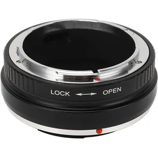 FD-Mount-Objektivadapter für Z, 1:1-Öffnung, Manuelle Steuerung, Kompatibel mit Z6 Z7 Z50 Z5 Z6II Z7II Zfc Z9 Z30, Aluminiumlegierung