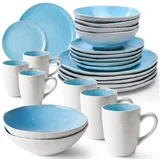 MiaMio Lumera Tafelservice 24-tlg. blau