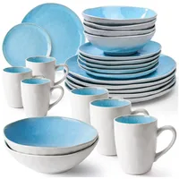 MiaMio Lumera Tafelservice 24-tlg. blau