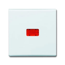 Wippe mit roter Kalotte (weiß)