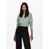 Only Damen Basic Strickpullover | Einfarbiger Knitted Stretch Sweater