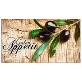 Artland Küchenrückwand »Oliven Guten Appetit«, (1 tlg.), braun