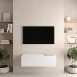 TV Board WEST weiß 100 cm