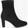 Peter Kaiser 75321 LEDER STRETCH, Stiefeletten in Schwarz für Damen, Größe 38,5 - Schwarz - 38,5