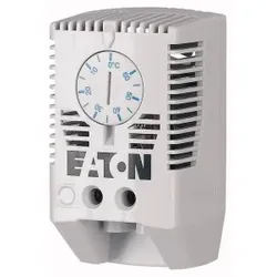 Eaton 167312 Thermostat, Stellbereich 0°C-60°C, einer Schaltdifferenz von weniger als 7K, mit Öffner Kontakt TH-O