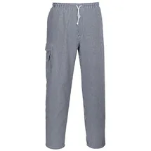 PORTWEST Herren Kochhose kariert 100% Baumwolle Gr. S