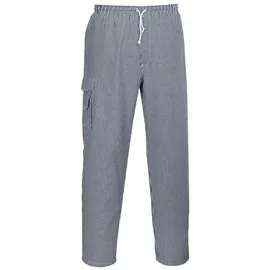 PORTWEST Herren Kochhose kariert 100% Baumwolle Gr. S
