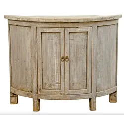 Casa Padrino Massivholz Kommode Schrank - Massive Echtholz Möbel