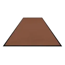 Schmutzfangmatte Colorstar, braun, waschbar, glatter Rücken 7460150250150-C44 , Maße (B x T): 150 x 250 cm