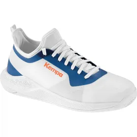 Kempa Kourtfly Handballschuhe Kinder weiß/blau 38