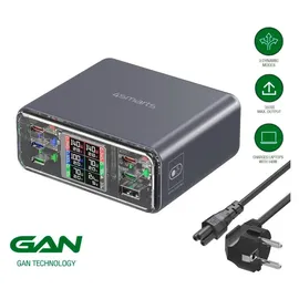 4smarts Desk Charger Lucid GaN DIY 360W, spacegrau