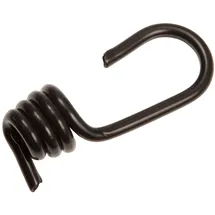 CONACORD Spiralhaken Stahl Ø 4 mm x 70 mm Schwarz