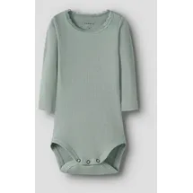 NAME IT Damen Nbfkab Ls Body Noos, Slate Gray, Numeric_74 - numeric_74