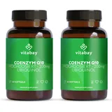 Vitabay Coenzym Q10 Ubiquinol 200 mg Bioaktiv - Hochdosiert 120 St