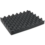 HMF Noppenschaumstoff HMF Schwarz 2 St. 34,5 x 27,5 x 4,5 cm