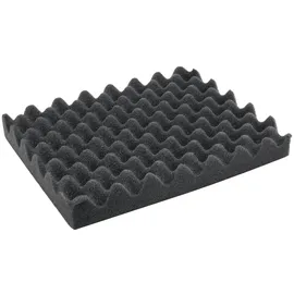 HMF Noppenschaumstoff HMF Schwarz 2 St. 34,5 x 27,5 x 4,5 cm