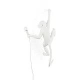 SELETTI Monkey Hanging Wall Right Weiß
