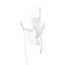 SELETTI Monkey Hanging Wall Right Weiß