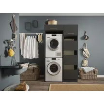 laundreezy Mehrzweckschrank-Set LAUNDREEZY LDLK1 117,5 x 200 x 67,5 cm Grau