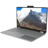 Laptop 15,6 Zoll für 10, 16G Laptop Computer, für N5105 Prozessor HD Display 2,4G 5G WiFi 4 4 Thread 180 ° Flip, mit Beleuchteter Tastatur (16G+256G)