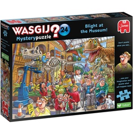 JUMBO Spiele Wasgij Mystery 24 Blight at the Museum! 1000 Teile