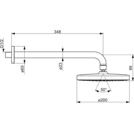 Hansa HANSABASICJET Kopfbrause (4436010033)