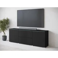 INOSIGN Lowboard, Lowboard Vera, 2 Türen/2 Schubladen, TV-Schrank mit