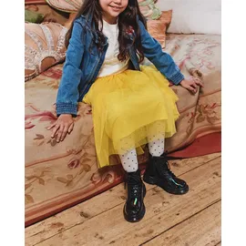 Dr. Martens Schnürstiefel Gelb/Schwarz 31