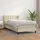 vidaXL Boxspringbett 100 x 200 cm Creme