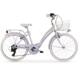 MBM Mädchenfahrrad Primavera 24 Zoll, lila
