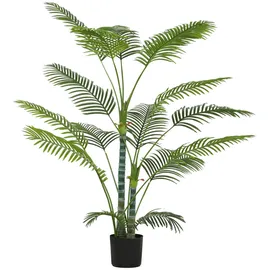 Homcom Künstliche Grün, Kunststoff, 175 cm, Dekoration, Blumen - Zubehör, Kunstpflanzen