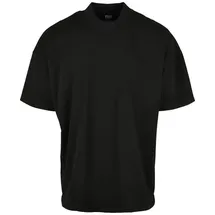 URBAN CLASSICS Oversized Mock Neck Tee - Schwarz