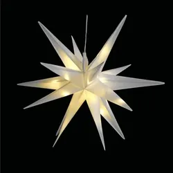 Lex Leuchtstern Lichterstern Farbwechsel Stern 3D 36 LEDs Timer In-Outdoor