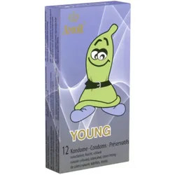 «Young» Jugendkondome für den schlanken Penis (12 Kondome) 12 St