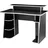 OTTO home Gamingtisch OTTO HOME "GAME, Computertisch, Schreibtisch, Towerfach, Monitoraufsatz", schwarz (schwarz, schwarz, schwarz), B:120cm H:89cm T:60cm, Tische, Jugendschreibtisch Computertisch, ergonomisch geschwungene Tischplatte, Breite 120 oder 150 cm