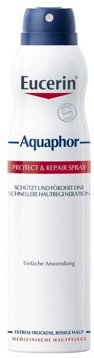 Eucerin® Aquaphor Protect & Repair Spray – pflegt sehr trockene und rissige Haut sowie größere Körperregionen