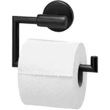 bremermann Toilettenpapierhalter, Schwarz, Kunststoff, 15.5x11x6 cm, Badaccessoires