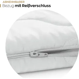 king matratzen KingTOPPER Matratzenauflage 140 x 200 cm weiß