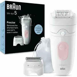 Braun Silk-épil 5-030 Epilierer Weiß/Rosa