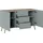 Home Affaire Sideboard Scandi 119,8 x 71,8 x 41,8 cm Platin Grau / Jackson Hickory