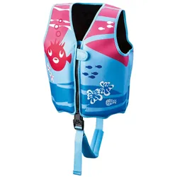 BECO Kinder-Schwimmweste blau/pink S