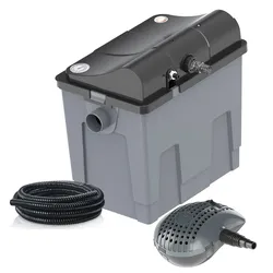 Heissner Durchlauffilter-Set 10m3 - 3300 l/h - 11W UVC (FPU10100-00) ab Modell 2021