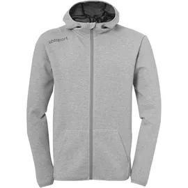 Uhlsport ESSENTIAL HOOD Kapuzenjacke Herren Grau/Schwarz XXL