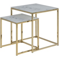 AC Design Furniture Actona Alisma Geschachtelter Tisch Quadratische Form