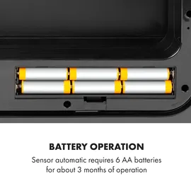 Klarstein Touchless 72 l schwarz