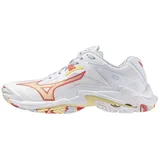 Mizuno Damen Hallenschuhe, Wave Lightning Z8 (42.5), Weiss