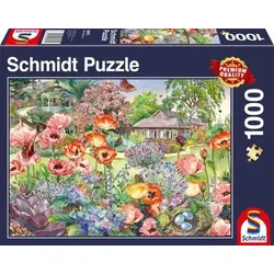 SCHMIDT SPIELE 58975 PU1000T Puzzle Blühender Garten