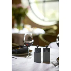 Peugeot Duo Pfeffer- & Salzmühle 12 cm Schwarz befüllt