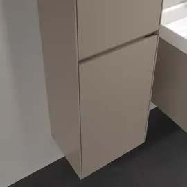 Villeroy & Boch Collaro Hochschrank 45,4 x 153,8 x 34,9 cm Taupe Holz, MDF, Spanplatte